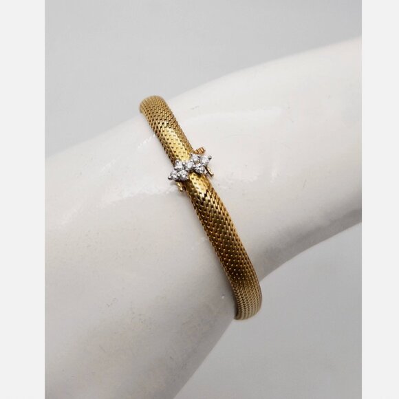 Vintage BLANCPAIN 3ct VS G Diamond Ladies 18k Yellow Gold Watch main image 6